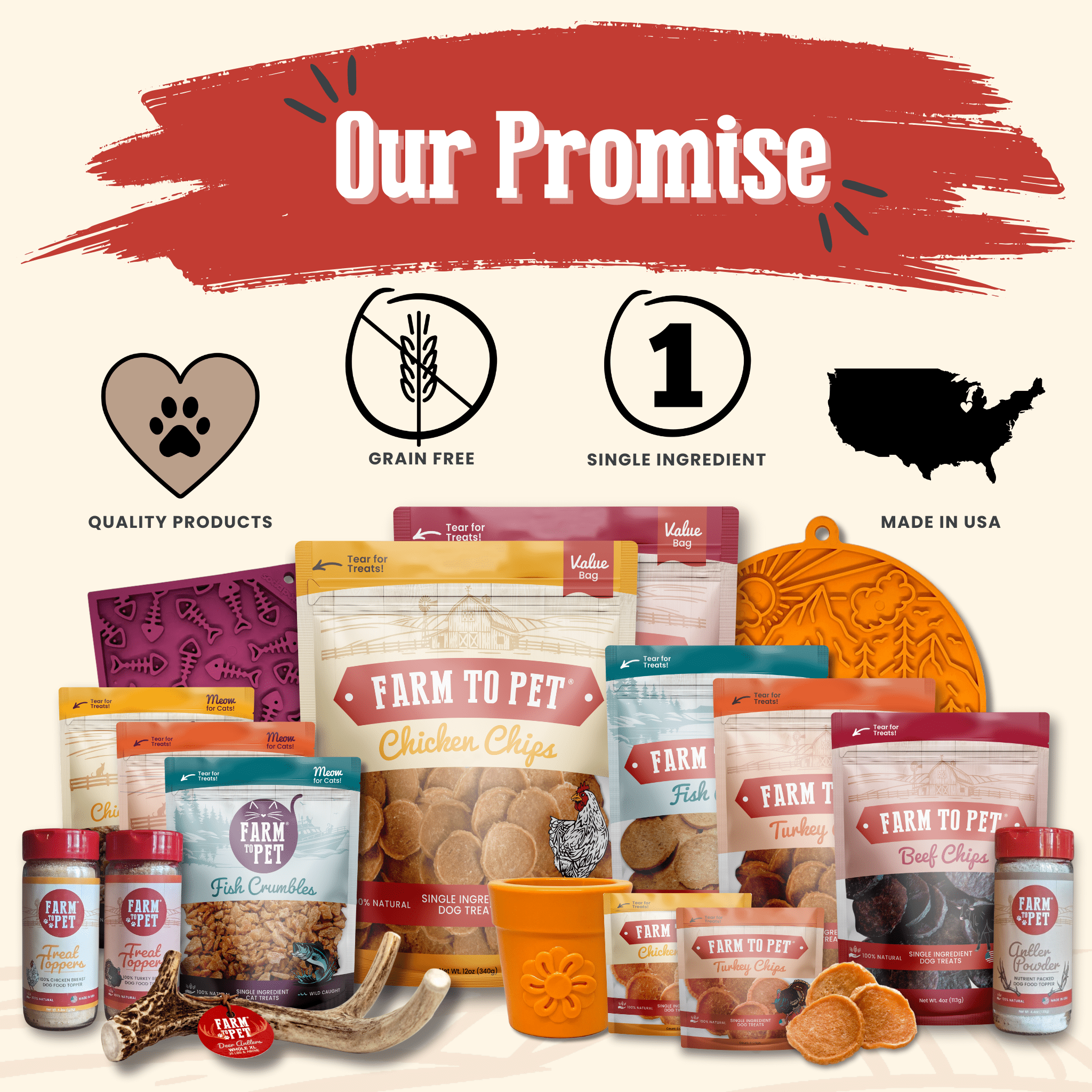 Chicken Chips for Dogs All-Natural Single-Ingredient Dog Treats