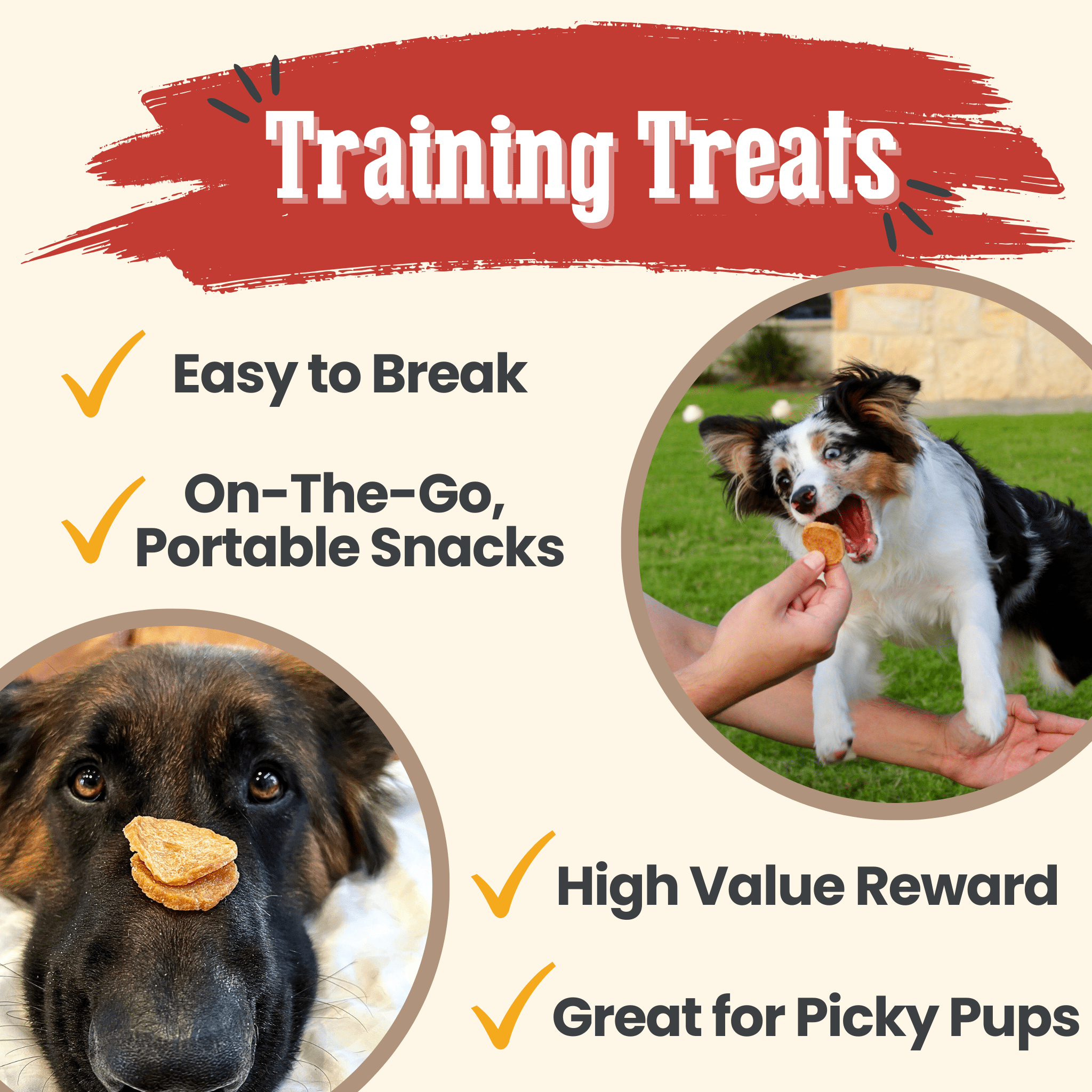 Chicken Chips for Dogs All-Natural Single-Ingredient Dog Treats