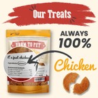 Chicken Chips for Dogs All-Natural Single-Ingredient Dog Treats