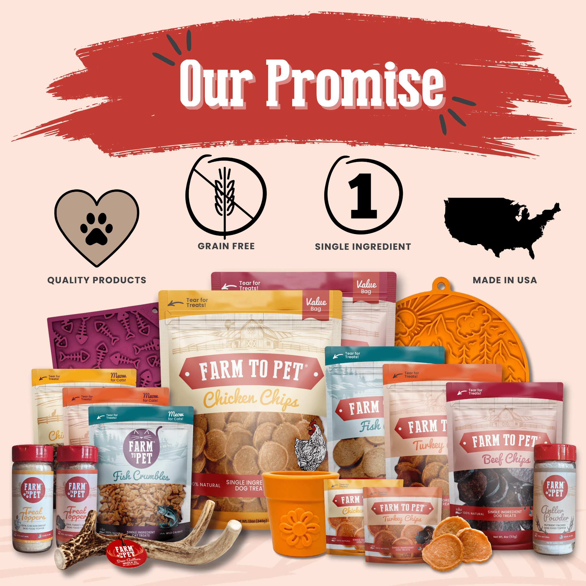 Turkey Chips for Dogs All-Natural Single-Ingredient Healthy Dog Treats
