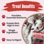 Beef Chips Dog Treats Single-Ingredient Healthy Treats for Dogs