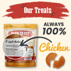 Chicken Chips for Dogs All-Natural Single-Ingredient Dog Treats